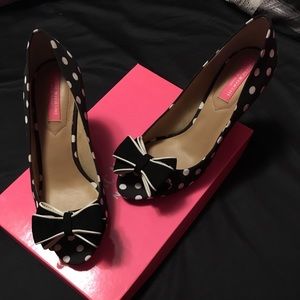 Isaac Mizrahi Polka Dot Wedges